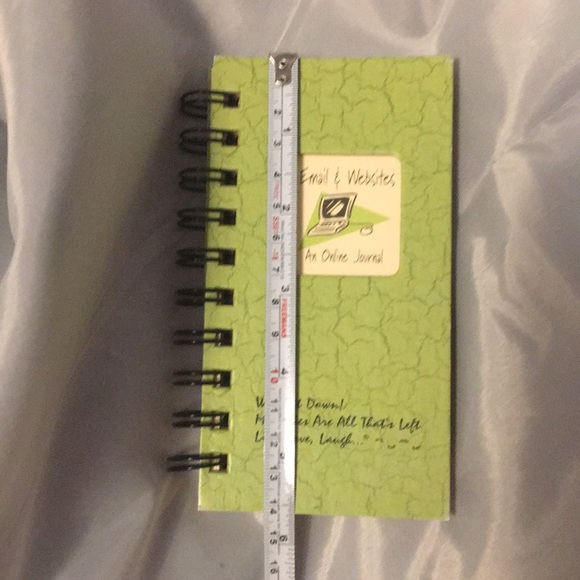 Email and websites passwords online journal - Picture 9 of 10